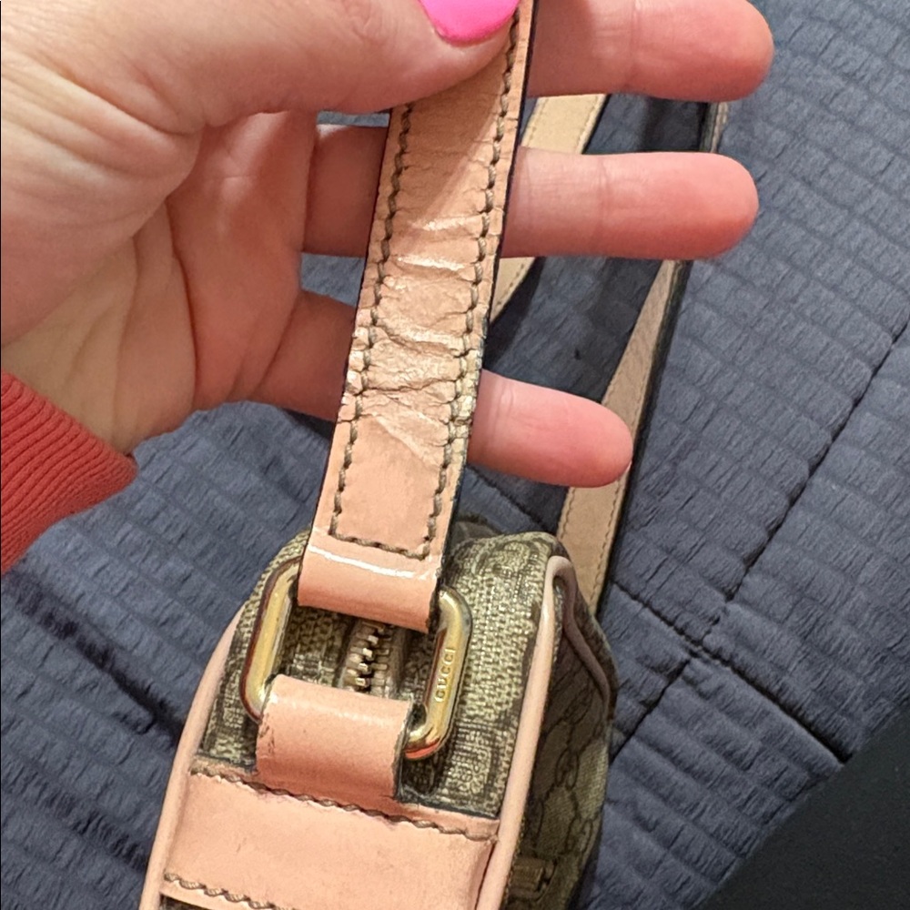 Gucci Beige and Pink Crossbody Bag - Picture 8 of 8